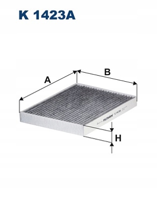 фото №9, Фильтр салонный k 1423a filtron
