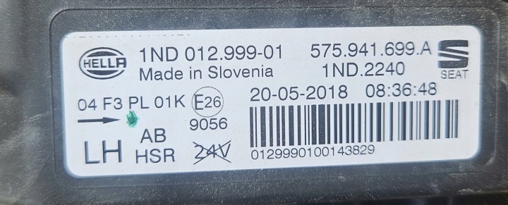 фото №7, Seat ateca led правое 575941699a