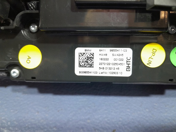 фото №6, Bmw m3 g80 g20 g21 панель кондиціонера ґрати повітропровід обігріву сидінь 9855411