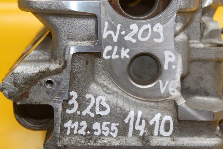 фото №13, Головка правая v6 m112 111.955 mercedes w209 w210 w220 clk 3.2 b r1120161301