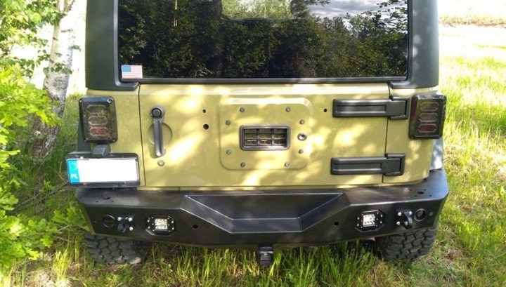 фото №9, Jeep wrangler jk бампер сталевий зад задній rtech
