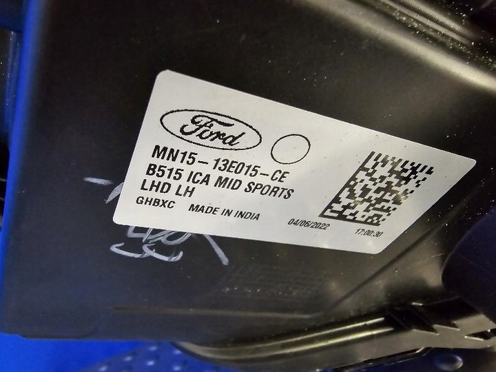 фото №15, Ford ecosport рестайлинг полный led st чёрный mn15-13e015-ce лампа передняя перед