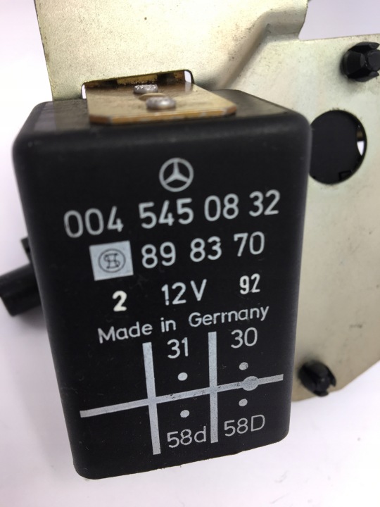 фото №8, Реле модуль управляющий mercedes w124 w126 w201 0045450832 1245401269