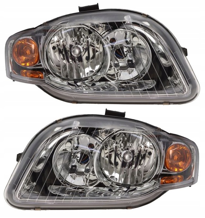 фото №1, Фари лампи audi a4 b7 04-06 tyc комплект + двигуни