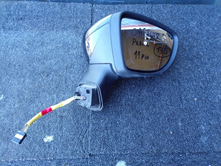 фото №8, Зеркало правые renault captur рестайлинг 11 pin eu