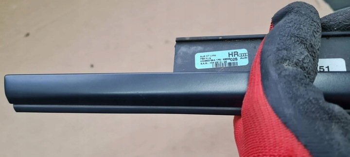 фото №12, A6 c7 4g планка накладка права праві зад mat 4g0853704a