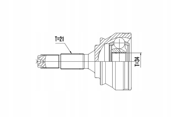 фото №8, Шарнір zew. citroen c-elysee 1.6hdi 12