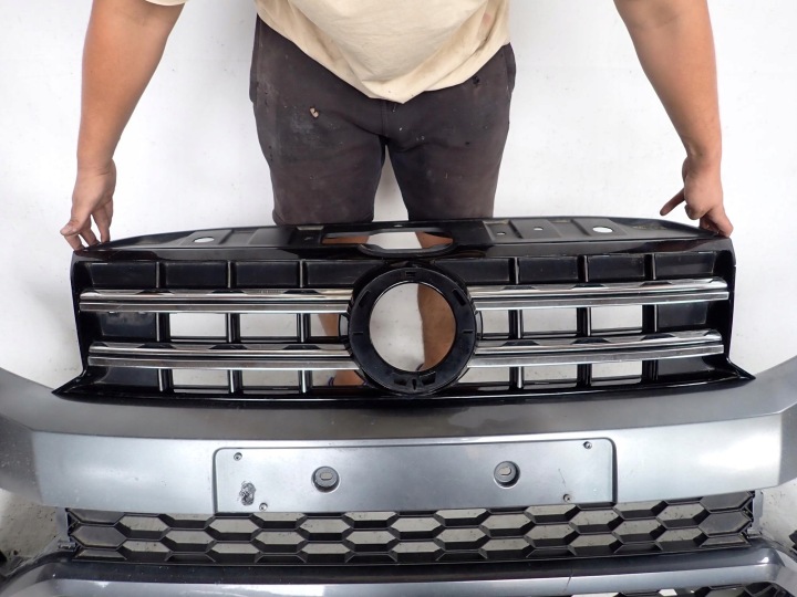 фото №11, Vw amarok i 1 рестайлинг 16-20 бампер перед передний