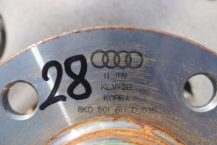 фото №9, Audi a6 4g c7 поворотна опора зад 8k0505431am 8k0505432am підвіски зад задня 8
