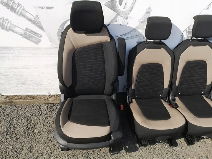 фото №9, Комплект сидений сиденья сиденье citroen c4 picasso ii