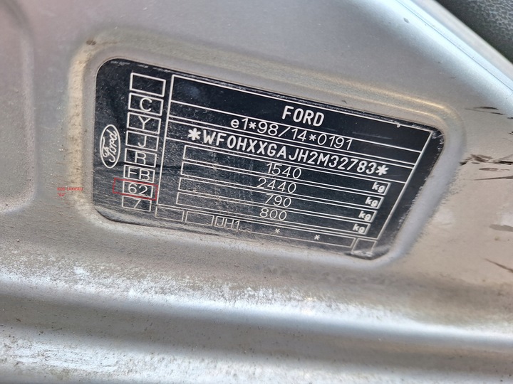 фото №16, Ford fiesta 5 v mk6 jh 02-05 air bag подушки воздушные подушка безопасности комплект