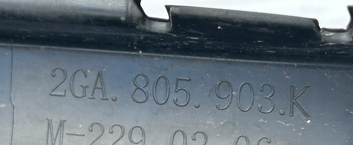 фото №10, Спойлер бампера решітка перед vw t-roc рестайлінг 2ga805903k