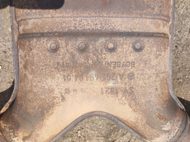 фото №14, Глушник вихлоп вихлопна система c клас w205 205 sedan amg 3.0 v6