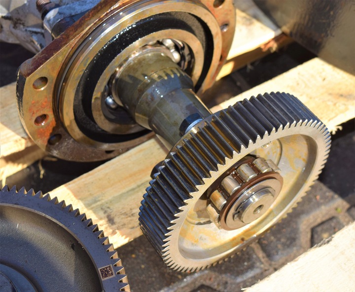 фото №6, Корпус розподільний вал+ насос pto daf 106