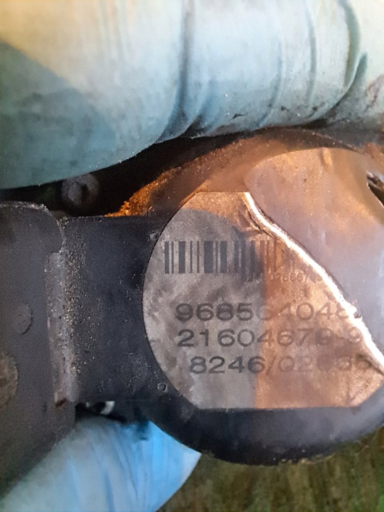 фото №5, Peugeot 308 i t7 клапан egr 1.6 hdi 9685640480