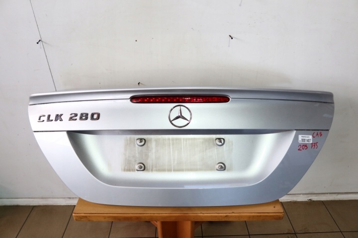 фото №11, Mercedes w209 clk крышка зад задняя 775 cabrio спойлер amg