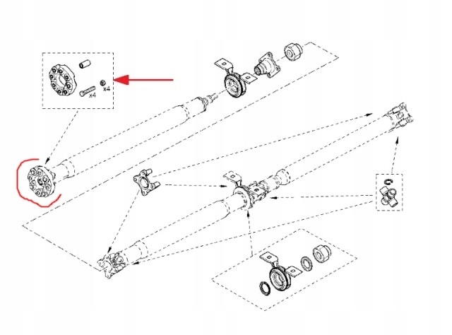фото №5, З'єднувач гнучкі вала opel master 2010-, movano
