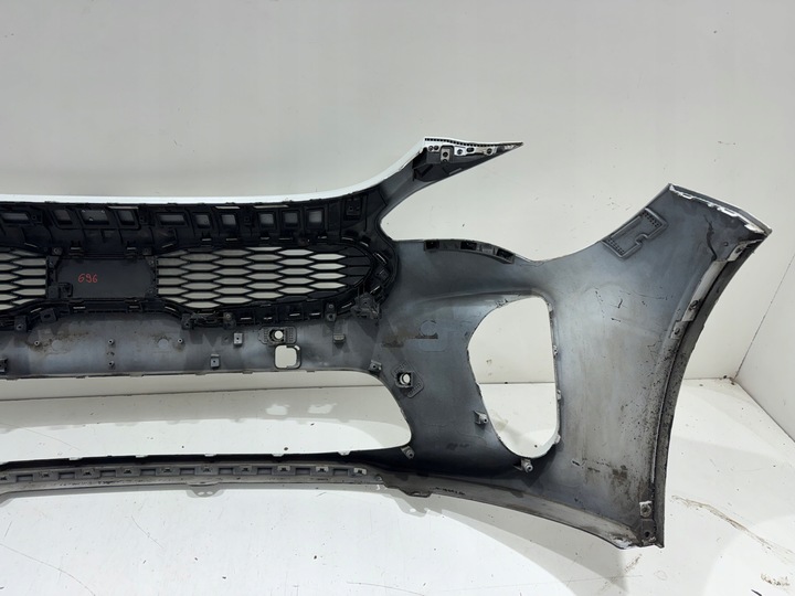 фото №13, Kia stinger бампер переднее решётка решётка радиатора ползун 86511-j5600 оригинал!