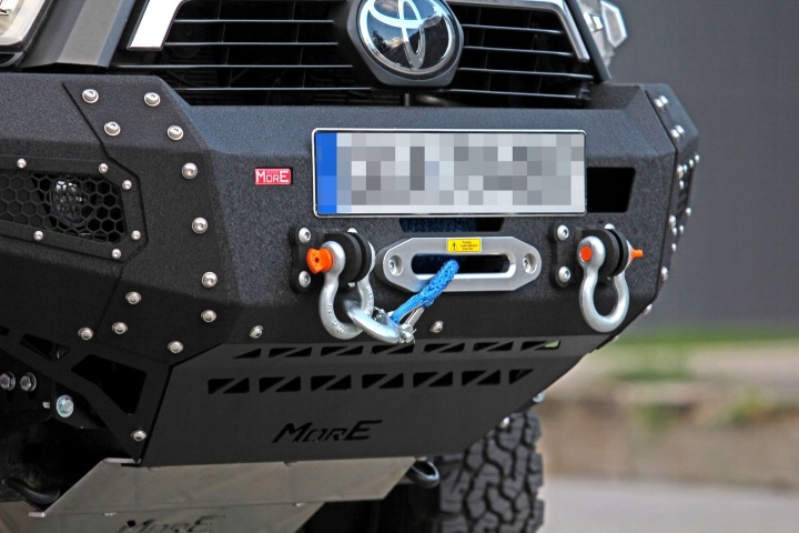 фото №12, Бампер передній сталевий toyota hilux revo more 4x4