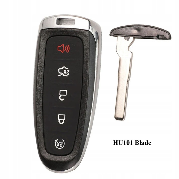 фото №1, 5 button remote car key shell fob for ford edge втулка стабілізатора flex explorer 25000