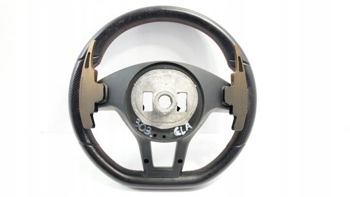 фото №12, Mercedes cla w117 кермо шкіра пелюстки a1724601803
