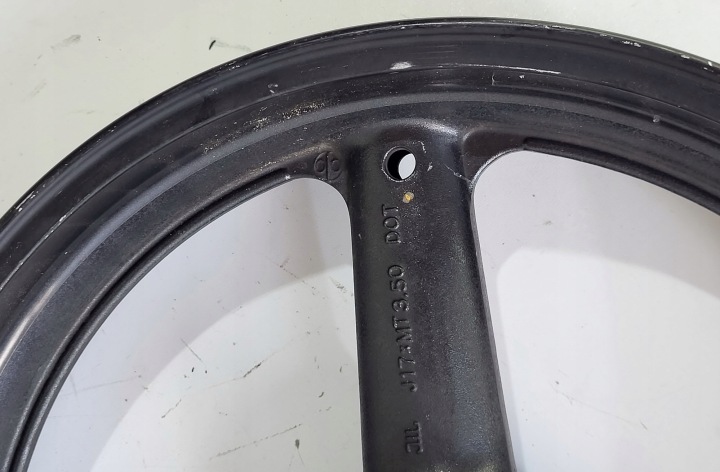 фото №7, Диск передняя 17" x 3.50" suzuki sv 650 1999-2002r