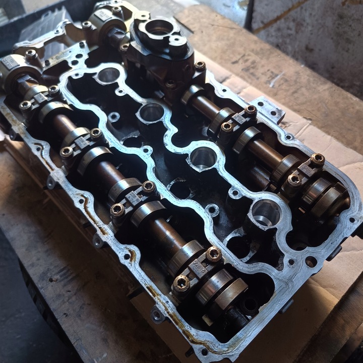 фото №16, Bmw x5m x6m головка цилиндров двигателя s63b44a s63 7586182 валы