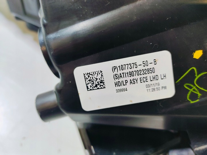 фото №11, Tesla модель 3 2017- фара левый полный led 1077375-50-b