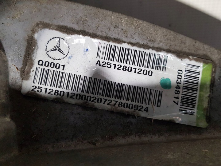 фото №11, Редуктор коробки коробка передач mercedes w164 ml x164 gl w251 r класс 2512801200