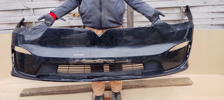 фото №7, Бампер перед переднее tesla x plaid 21-24rok 1588184-s0-d оригинал