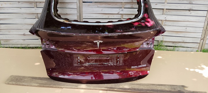фото №8, Крышка багажника зад задняя tesla модель y 20-24rok оригинал