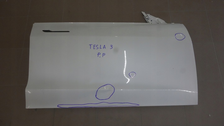фото №1, Дверь правые перед передние tesla модель 3