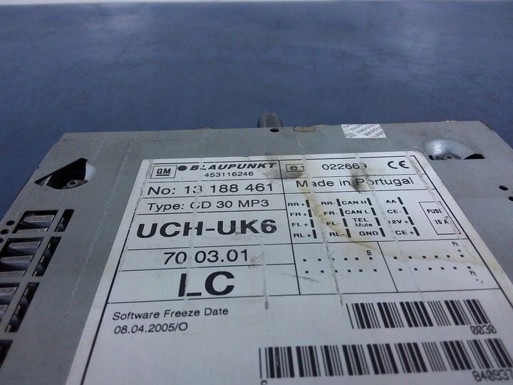 фото №4, Opel zafira b радіо радіопрогравач cd 13188461