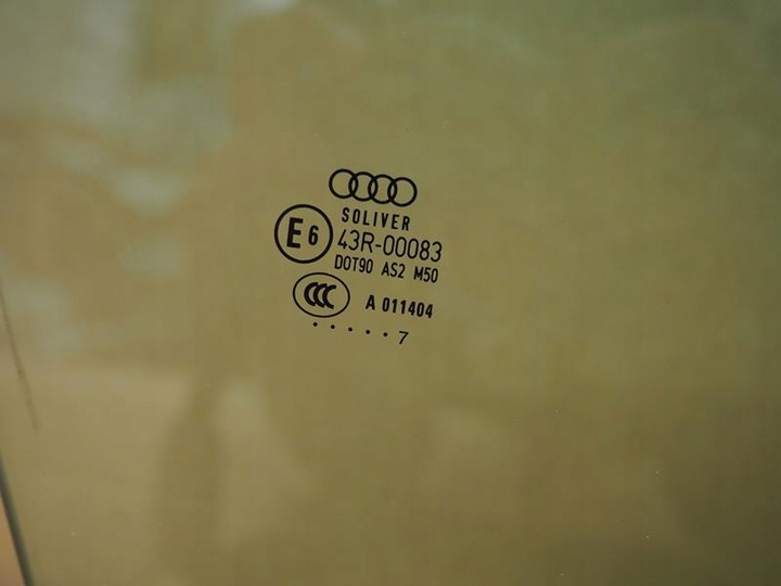 фото №2, Скло двері правих передніх audi a6 c6