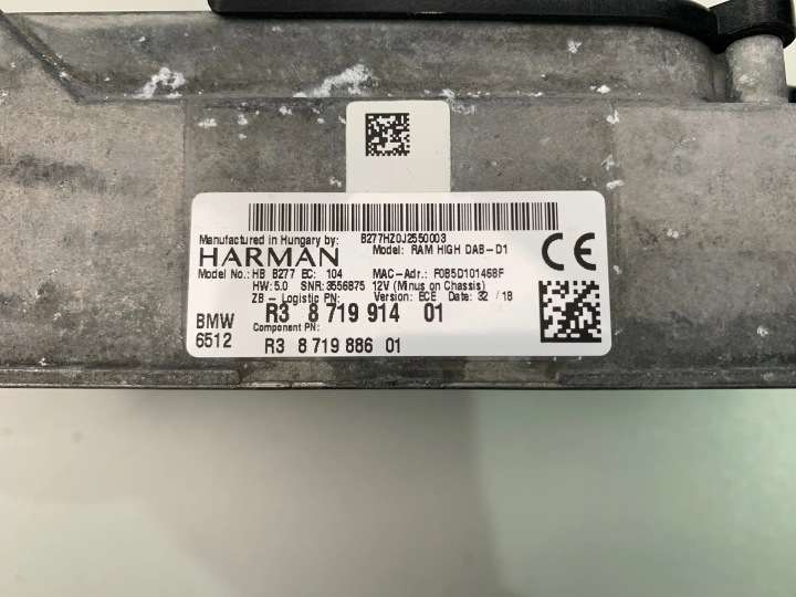 фото №6, Bmw z4 g29 g20 g30 підсилювач аудіо harman кардон 8719914
