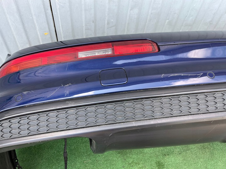 фото №8, Audi q7 4m ii бампер задний зад lh5x 4 pdc kpl s line