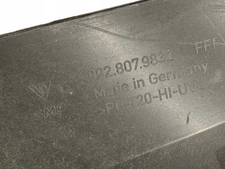 фото №11, Porsche 992 накладка дифузор бампера 992807834e, 992807954d, 992807983