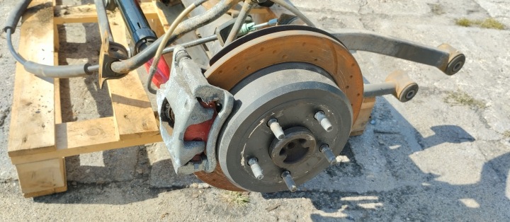 фото №9, Міст jeep wrangler jk зад заднє dana 44 d44 комплектний 2.8 crd диференціал