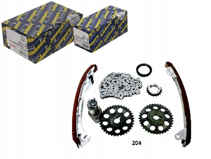 фото №1, Набор цепи распределительный вал toyota 1,8 02-