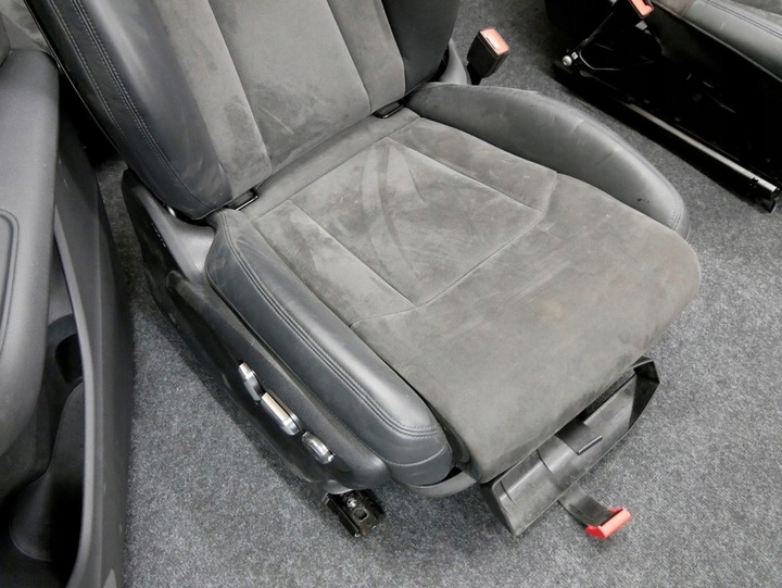 фото №11, Сидіння обшивки комплект шкіра алькантара audi q7 4m