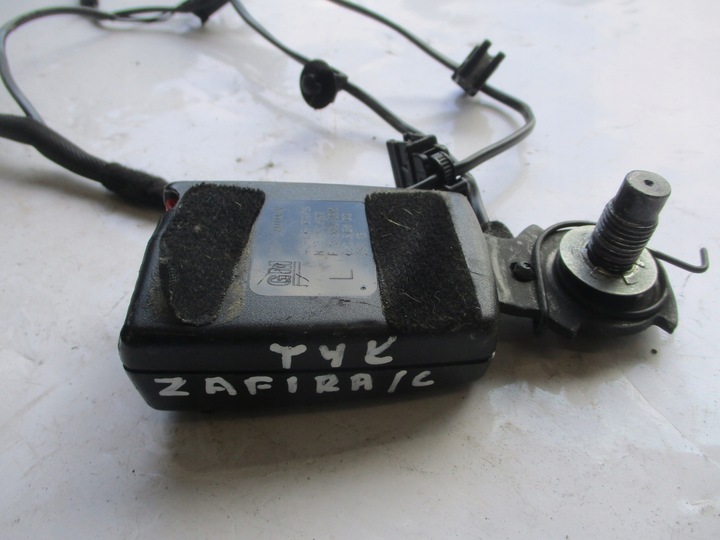 фото №2, Застёжка клипса застёжка ремня ремней зад левый opel zafira c 401266978