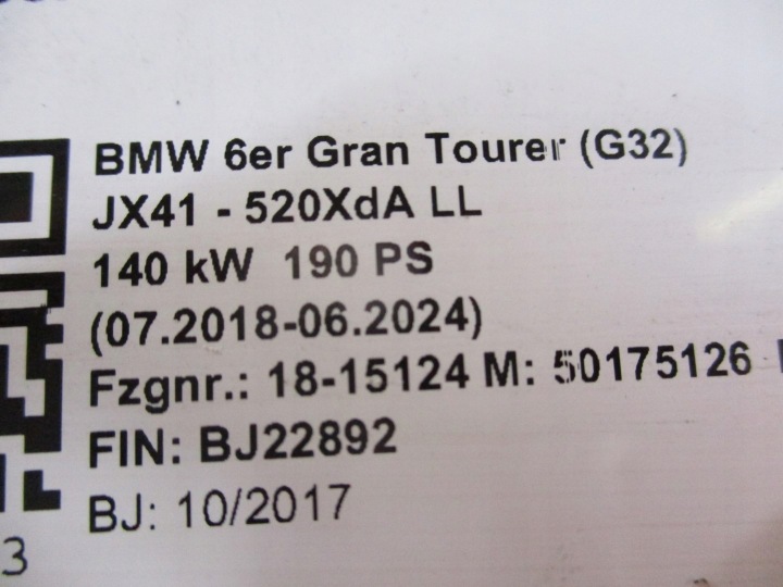 фото №11, Задний бампер bmw 6 g32 gran tourer 4x pdc