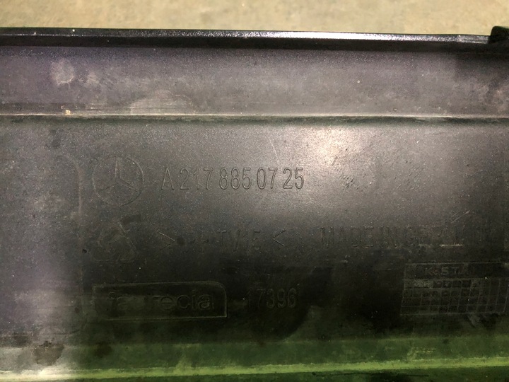 фото №12, Mercedes s-klasa w217 купе диффузор бампера зад