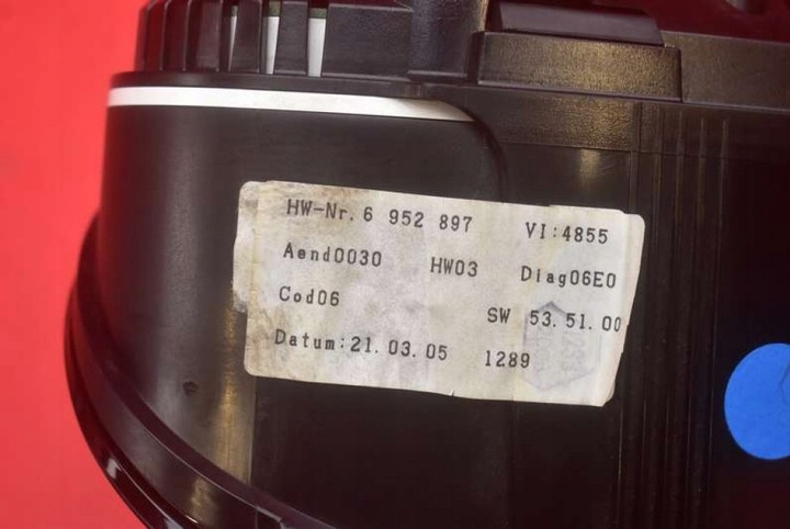 фото №10, Спидометр приборы eu 6974568 bmw e60 e61 2.5i 177 km 03-07