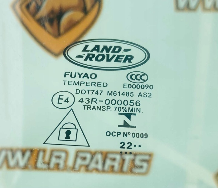 фото №15, Стекло дверь передняя правая land rover disco 5 hy3221410ac