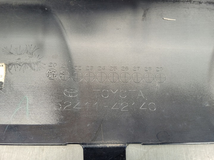 фото №12, Toyota rav4 плагін гібрид 22- 2022- накладка спойлер бампера перед