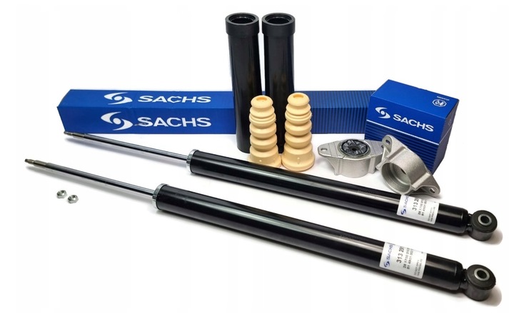 фото №3, Амортизатори захисні накладки кронштейни перед i зад ford c-max focus mk2 sachs