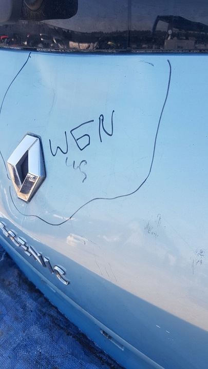 фото №7, Кришка багажника renault scenic ii