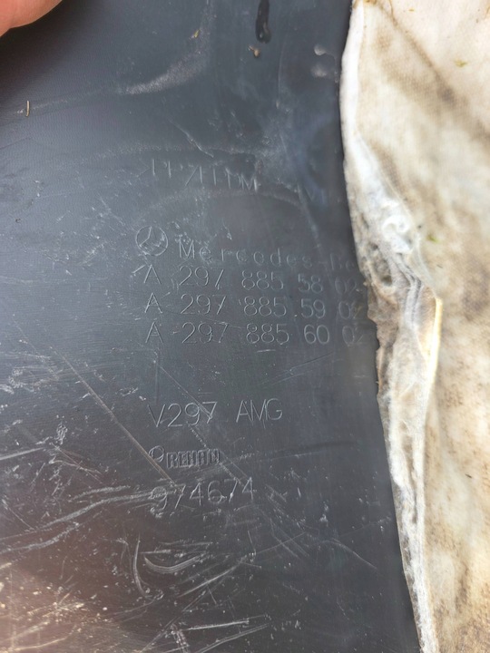 фото №16, Mb mercedes eqs w297 бампер зад задній комплектний pdc модуль джгут