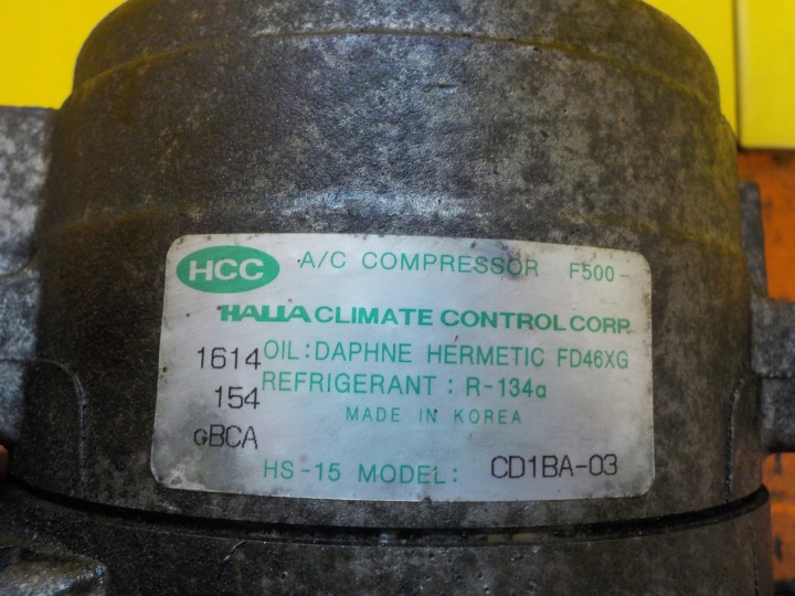 фото №10, Hyundai купе 2.0 b 16v cvvt 07r 143km g4gc компрессор кондиционера cd1ba-03